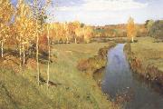 Golden Autumn (nn02) Isaac Ilich Levitan